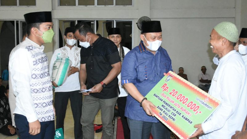 Bupati Kampar : Jalan Antar Kecamatan Harus Bagus