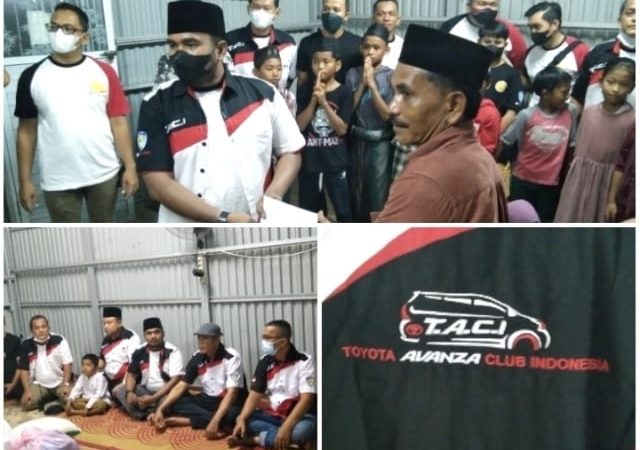 HUT Ke 6, Toyota Avanza Club Indonesia Chapter Pekanbaru Salurkan Bantuan ke Panti Asuhan