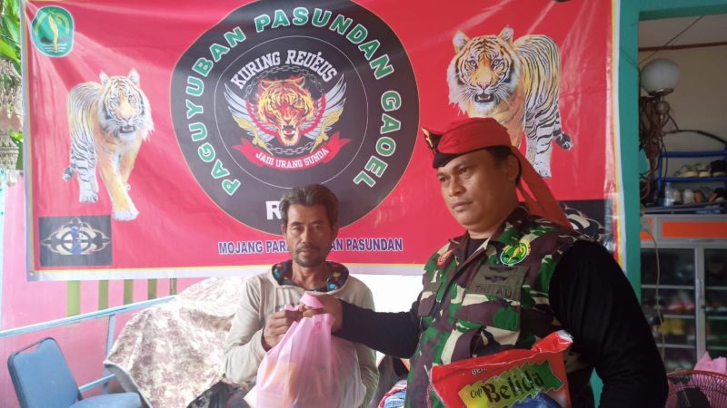 Paguyuban Pasundan Gaoel Riau Bagikan 150 Paket Sembako