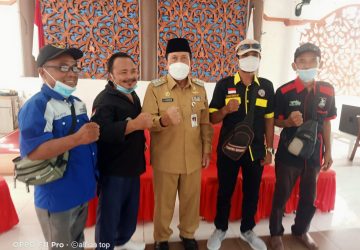 Ratusan Wartawan Rohul Hadiri Undangan Bupati H. Sukiman, Bersinergi Membangun Rohul