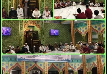 Penuh Rasa Syukur: Warga Binaan Lapas Kelas IIa Pekanbaru Ikuti Sholat Tarawih Perdana Bulan suci Ramadhan 1443 H