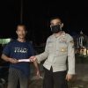 Polsek Gunungsitoli Alo’oa Bagikan Masker demi Tegakkan Disiplin Protokol Kesehatan