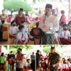 Bupati Rohil Resmikan Vaksinasi Serentak dan Lakukan Operasi Pasar Minyak Goreng Oleh TPKK Kabupaten Rohil