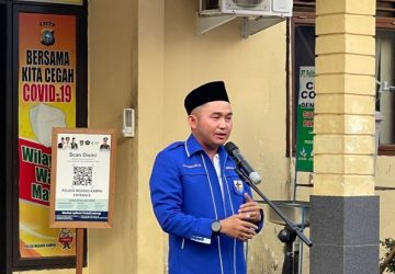Berbagi Berkah DPD KNPI Riau Bersama Polres Dumai Kunjungi Medang Kampai Bagikan 200 Paket Bantuan