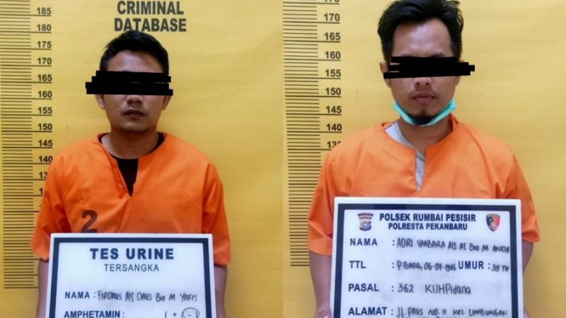 Polsek Rumbai Pesisir Ungkap Kasus Pencurian di Komplek PT. Pertamina Hulu Rokan