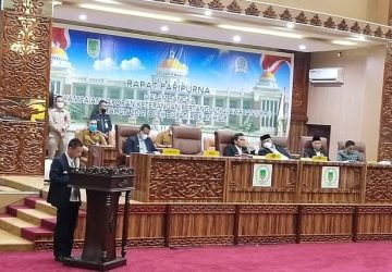 Rapat Paripurna DPRD Rohil, Agendakan Penjelasan LKPJ Tahun 2021