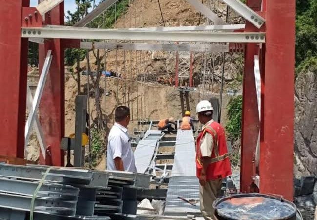 Jembatan Gladak Perak Ditargetkan Selesai Sebelum Lebaran