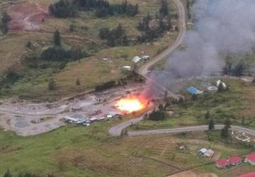 Usai Serang Tim Patroli, KKB Bakar Pabrik di Puncak Jaya Papua