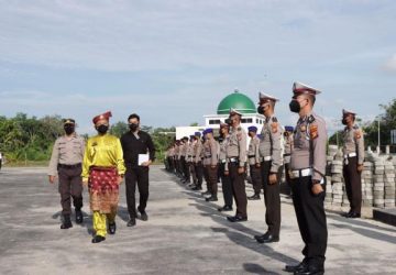 238 Personil Gabungan Diterjunkan dalam Operasi Ketupat Lancang Kuning 2022