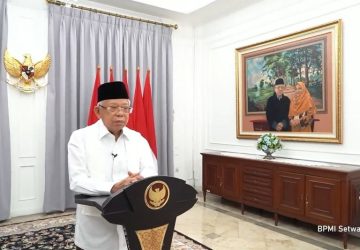 Wakil Presiden Ma’ruf Amin Jadi Pelaksana Tugas Presiden