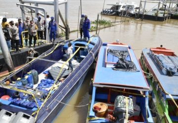 3 Anggota Ditpolairud Polda Sumsel Dibawa kabur Kapal Hantu
