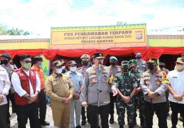 Personel Kita Sangat Siap, Tegas Kapolda Saat Tinjau Pos Perbatasan Riau – Sumbar
