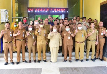 Usai Cuti Lebaran Idul fitri 1443 Hijriah, Bupati Bengkalis Kasmarni Tinjau Pelayanan Publik