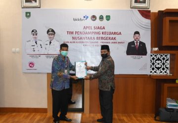 Bupati Bengkalis  diwakili Staf Ahli Bupati Bengkalis bidang Ekonomi, Ikuti Apel Siaga Tim Pendamping Keluarga Nusantara