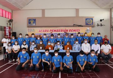 17 Warga Binaan Lapas Kelas IIA Dapatkan Remisi Pada Peringatan Hari Raya Waisak Tahun 2022