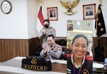 Video Call Pesepeda Peraih Medali Sea Games, Kapolri: Indonesia Sangat Bangga