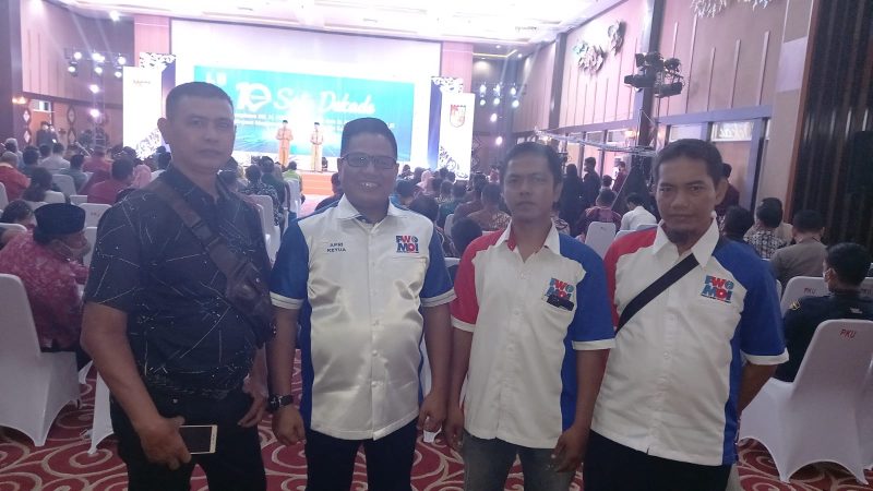 PWMOI Kota Pekanbaru Menghadiri Satu Dekade Firdaus-Ayat