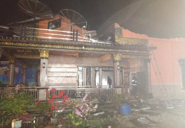 Beberapa Unit Rumah dan Satu Rumah Mewah Habis Dilalap Si jago Merah