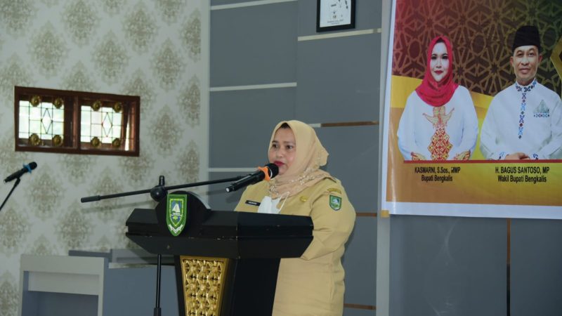 Buka Pembekalan Haji, Bupati Kasmarni Sampaikan Tahun ini Kab. Bengkalis Dapat Kuota 132 JCH