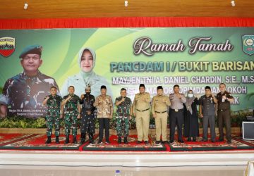 Bupati Siak Terima Kunjungan Pangdam I/BB Mayjen TNI Ahmad Daniel Chardin