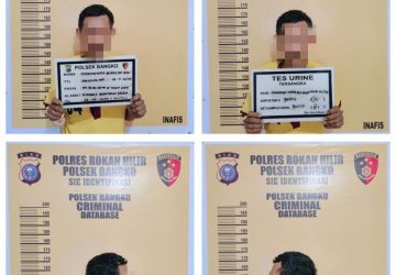 Sempat Lari Dari Kejaran Tim Opsnal Polsek Bangko, Pengedar 1,26 Gram Sabu di Tangkap