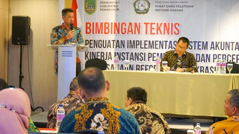 Percepatan Reformasi Birokrasi, Pemkab Rohil Gelar Bimtek  SAKIP