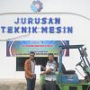 Polbeng Terima Hibah Satu Unit Forklip
