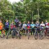 BNNP Riau Gowes Beserta BNNK Pelalawan dan BNNK Kuansing, Kepala BNNP Riau Sapa Warga dan Tinjau Wilayah