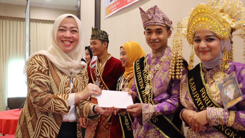 Forum Anak Kabupaten Bengkalis Raih The Best Costum on Culture Festival