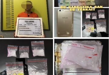 Under Cover Buy Satnarkoba Polres Rohil Bekuk Pengedar Terkenal Piawai Hindari Petugas di Bagan Batu, BB Sabu dan Extasi Ditemukan