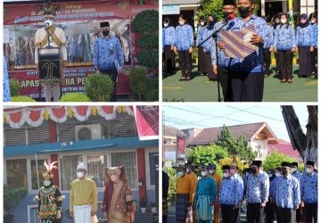 Peringati Hardiknas Lapas Kelas IIA Pekanbaru Gelar Upacara