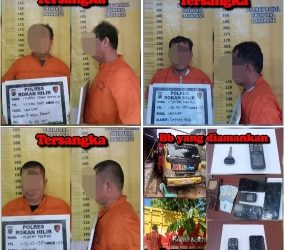 3 Orang  Kawanan Perompak Truk Berhasil Diamankan Satreskrim Polres Rohil