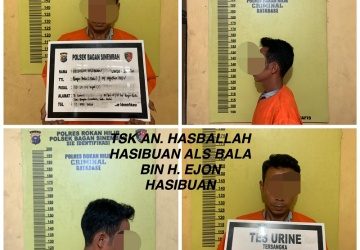 Terbukti Bawa Sabu 2.02 Gram, Polsek Bagan Sinembah Amankan 2 Pria Ini