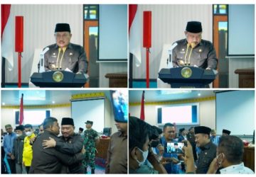 Diakhir Jabatan, Bupati Kampar Sampaikan LKPJ Tahun 2021