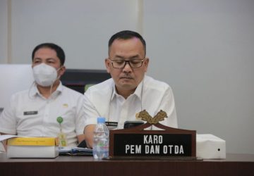 Pelantikan Dua Pj Wali Kota Pekanbaru dan Pj Bupati Kampar Tetap Ikuti Prokes