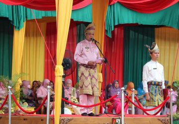 Pj Wali Kota Pimpin Upacara HUT ke-238 Tahun Pekanbaru dan Komitmen Tuntaskan Permasalahan Kota Pekanbaru