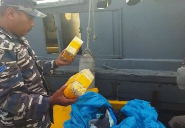 TNI AL Gagalkan Penyelundupan 29 Kg Sabu dari Malaysia di Perairan Asahan Sumut