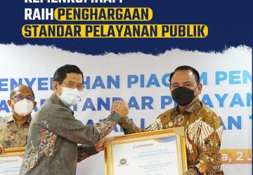 Kemenkumham Raih Penghargaan Standar Pelayanan Publik