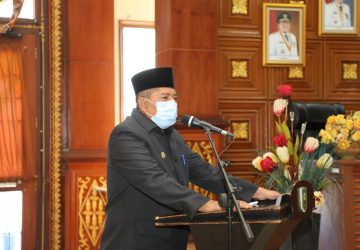 Kukuhan Komisioner BAZNAS Kabupaten Siak, Bupati Alfedri: Pemberdayaan Zakat, Kedepan Selaras Dengan Program Pemda