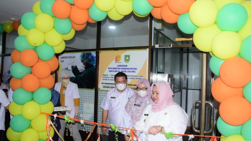 Bupati Kasmarni Resmikan Laboratarium PCR RSUD Mandau