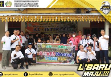Gowes Beramal Olahraga Dan Berbagi Kepada Sesama
