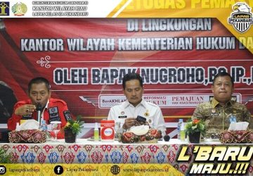 Berikan Penguatan Tusi Pemasyarakatan Nugroho Kunjungi Lapas Pekanbaru