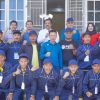 Bupati Rohil Afrizal Sintong Lepas Kontigen POPDA Riau XV