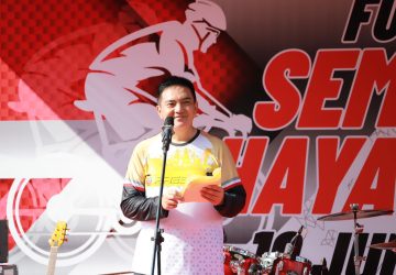 Kapolda Riau Gelar Fun Bike Semarak Bhayangkara Ke-76 Persembahkan Lagu Together We Are Strong, Irjen Iqbal : Polisi Adalah Kita