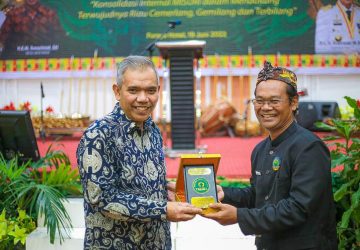 Hadiri Pelantikan DPP Misuri, Dr. H. Kamsol mengucapkan Selamat dan Sukses Kembali