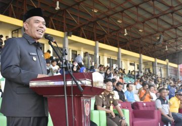 Pj Bupati Kampar Resmi Buka Liga Santri Piala Kasad, Sepak Bola Olahraga Merakyat dan Jaga Sportifitas