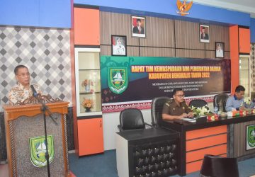 Kesbangpol Fasilitas Rapat Tim Wasdin Bengkalis