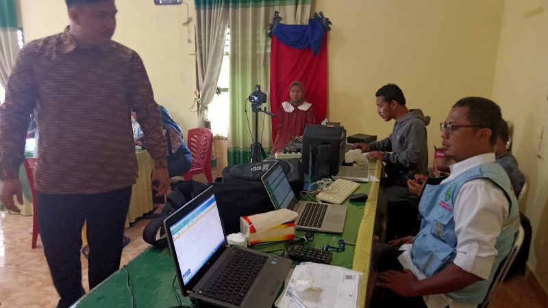 Layani Ratusan Penduduk, Tim Molduk Jebol Master Pemkab Bengkalis Turun ke Desa-desa