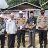 Peletakan Batu Pertama Rumah Layak Huni (RLH) oleh Badan Amil Zakat Nasional (BAZNAS) Kabupaten Siak