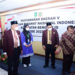 Bupati Bengkalis Kasmarni Diwakili Asisten II H. Heri Indra Putra Mengucapkan Selamat dan Sukses Atas Pelaksanaan Musyawarah Daerah ke-V